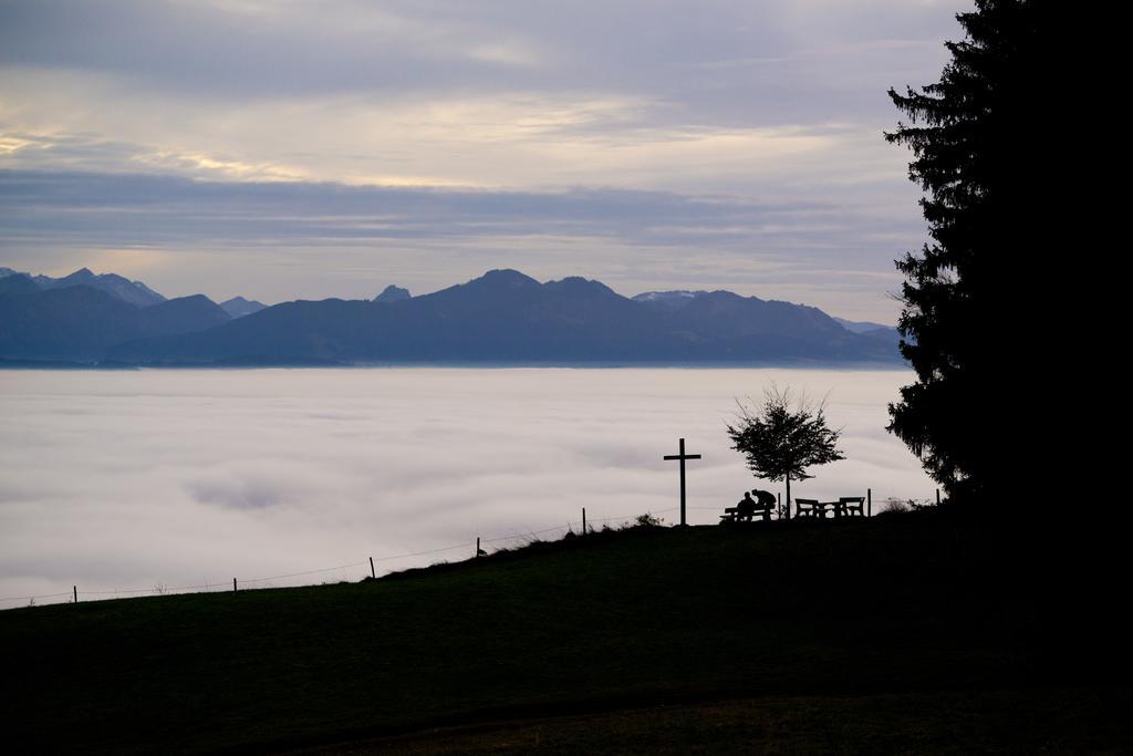 Panoramagasthof Auf Dem Auerberg Bernbeuren Екстер'єр фото